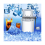 Ice Crusher Manual Machine1.25L Ice Grinder Drinks Chopper 4