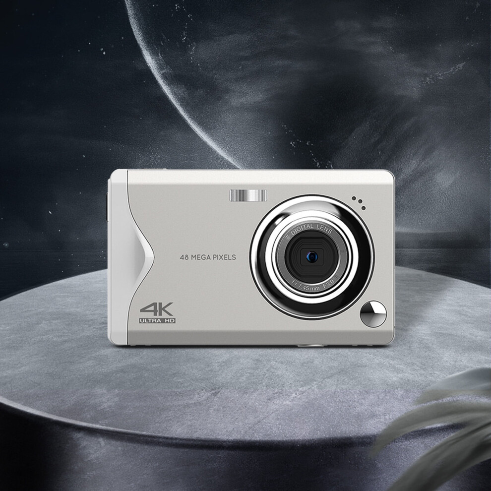 4K Hd 3" Screen Digital Camera With 16X Zoom, Auto Focus & Intelligent Scene, Compatible With Quinlirra Graduation Gifts 9389440873636