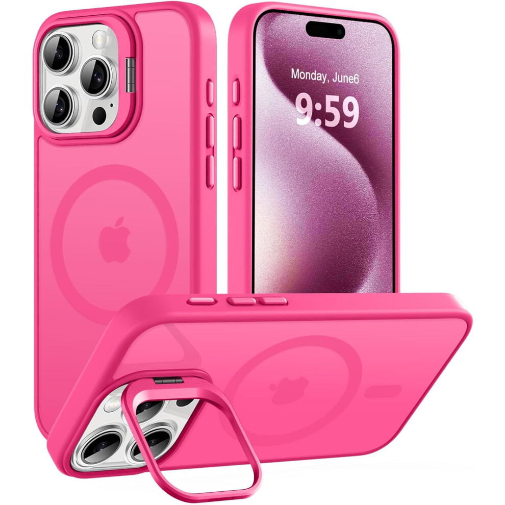 Phone Case Magnetic Case For Compatible With Iphone 14 Pro Max With Kicstand Magsafe, Built-In Camera Stash Sackd 9389440874046