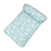 Pet Cooling Mat 23.6*31.5 Inch, Compatible with Cat Dog Cushion Pad for Summer Cool Down, Soft & Comfortable for Pets and Adults