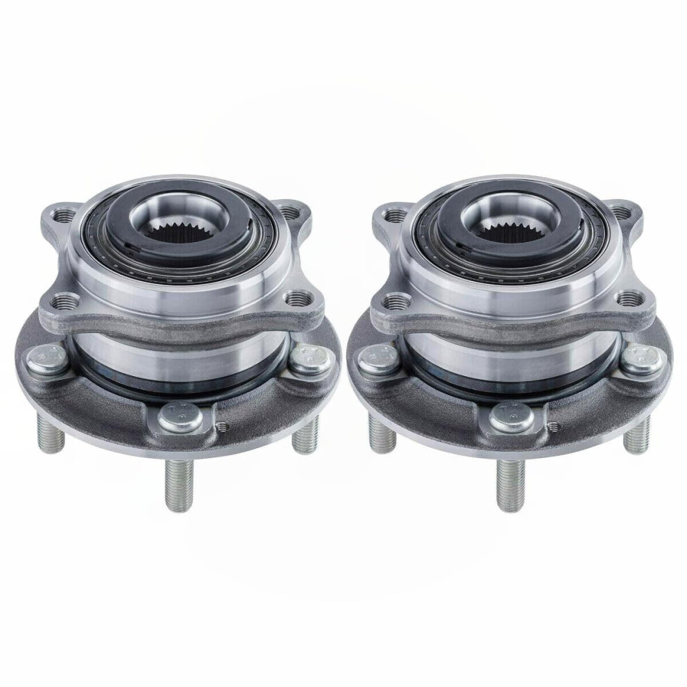 2Pcs Front Wheel Hub And Bearing Assembly Hb613376pr For Driver And Passenger Side, Noise Reduction 9070919157295