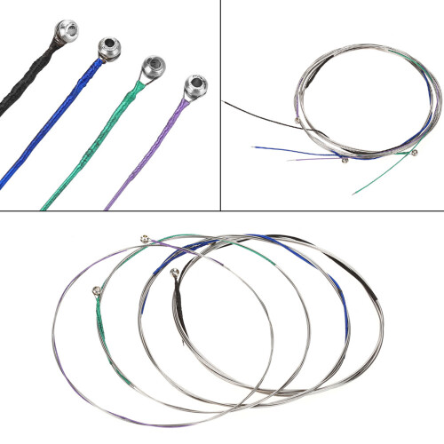 Professional Cello String Set, Warm and Forceful Timbre with High-carbon Steel Core for Dynamic Expression, Reinforced Steel Strings with Great 1