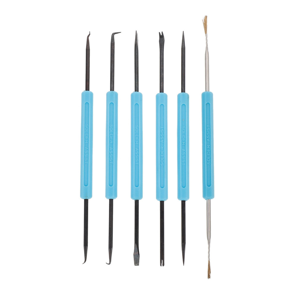 Eease 6Pcs Solder Assist Tools For Welding - Sky-Blue 9389440278486