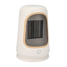 Luckky 1200W Electric Space Heater, Portable Indoor Heater with Overheat & Tip-Over Protection for Office/Desk - White