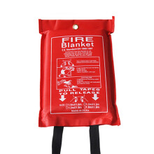 Fireproof Blanket High Temp Resistant - Fiberglass Cloth Emergency Blanket for Kitchen, Car, Camping - Stay Safe in Heat Emergencies