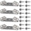 4pcsFurniture Corner Connector Stainless Steel Triangle Support 2
