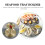 Eease Metal Wire Pizza Tray Holder Riser for Restaurant 4