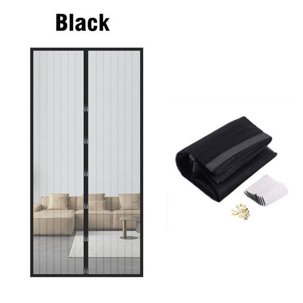Dekaxid Punch-Free Strong Magnetic Door Curtain Anti Bug Insect Fly Mosquito Net Side Open Style Automatic Closing Invisible Mesh Gauze 9389440281035