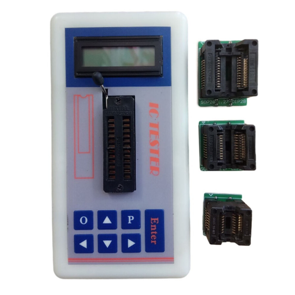 Integrated Circuit Ic Chip Tester Transistor Digital Transistor Ic Chip Detector 9389440282223