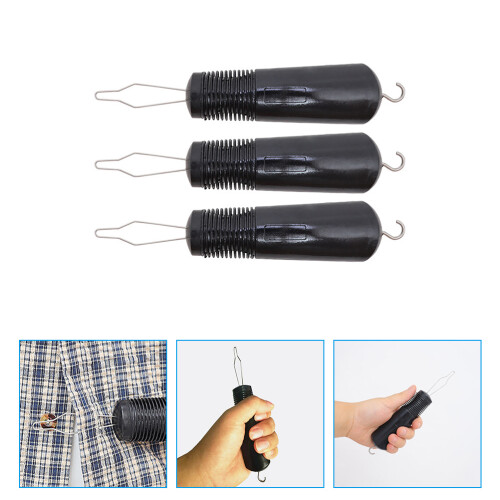 3Pcs Button Hook and Zipper Pull Grip Button Hook Helper Dressing Aids Tool Button Hook For Clothing 2