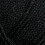 Merc. Cablé 12/6 Crochet yarn Black Black one size 1