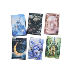 Vintage Relic 600 Pack Textured Paper Diary for DIY Scrapbook