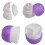 3-piece piping tips for baking - Create multi-colored pastries multicolor 4