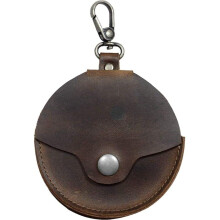 , Leather Camera Lens Cap Holder, Fits 85 mm Caps/Organizer/Camera Body Cap Case/Accessories/Photographer