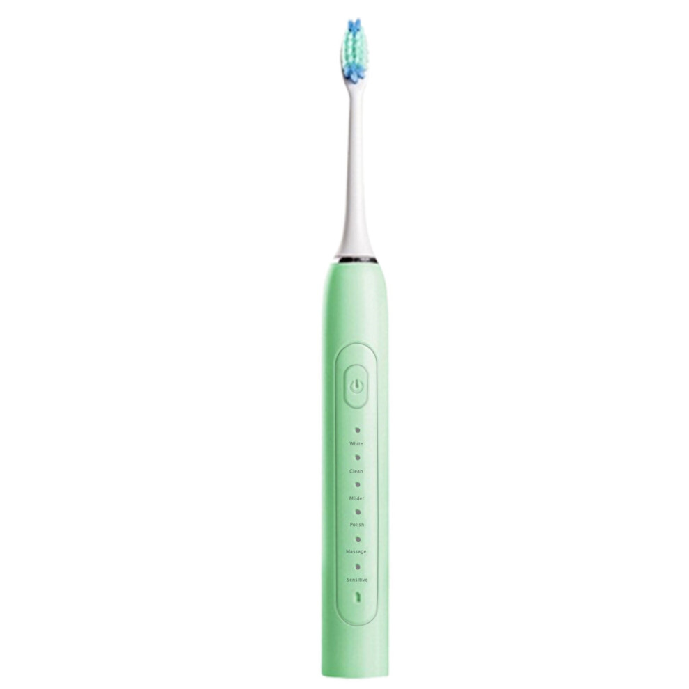 Yonrjhukm Electric Toothbrush, Electric Toothbrush with 4 Brush Heads, 6 Cleaning Modes, Water Proofing IPX7 Water Proofing Electric Toothbrush