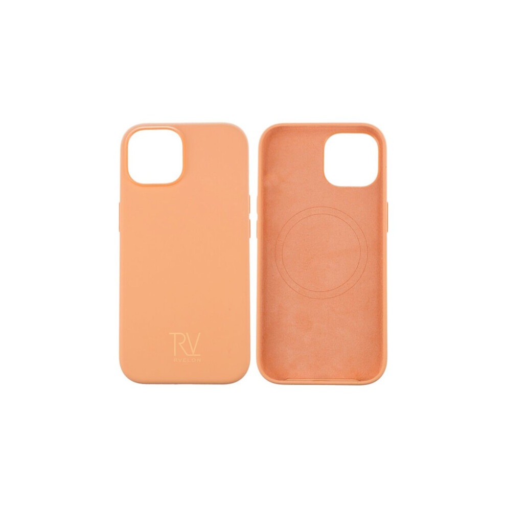 Compatible With Iphone 15 Silicone Case Rvelon Magsafe - Yellow 9389440427358