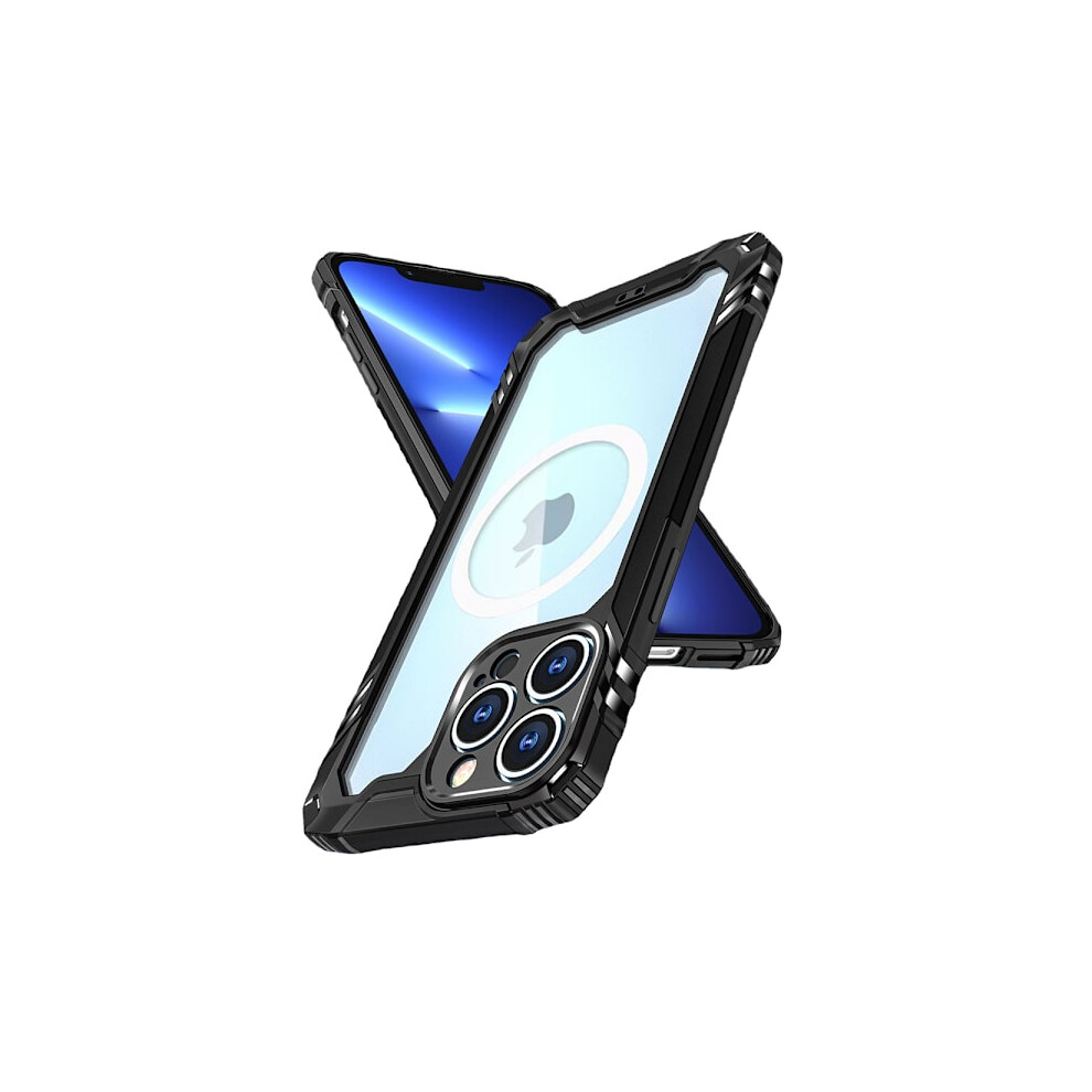 Compatible With Iphone 14 Pro - Shockproof Stylish Case Black 9389440427402