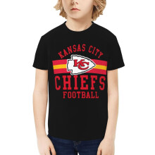 KC_Chiefss Boys and Girls Short Sleeve Shirt for Youth Sports Football Team for Baseball Fans Gifts