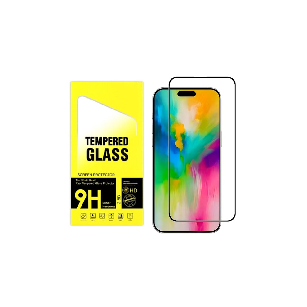 2Pcs Tempered Glass Compatible With Iphone 16/16 Pro/16 Pro Max - Screen Protector Transparent Compatible With Iphone 16 9389440427433