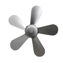 Herrnalise 5 Blades FireHeat Power Saving Eco FanReplacement Wood Stove Fan forHeat Powered Fireplace Fan Log Burner