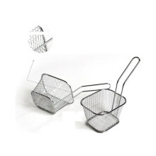 Uclet Cooking Utensils steel net electroplate stainless block square Frying Kitchen，Dining & Bar