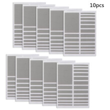 10 Sheets Ring Size Adjuster Loose Rings Adjuster Invisible Ring Sizer for Wide