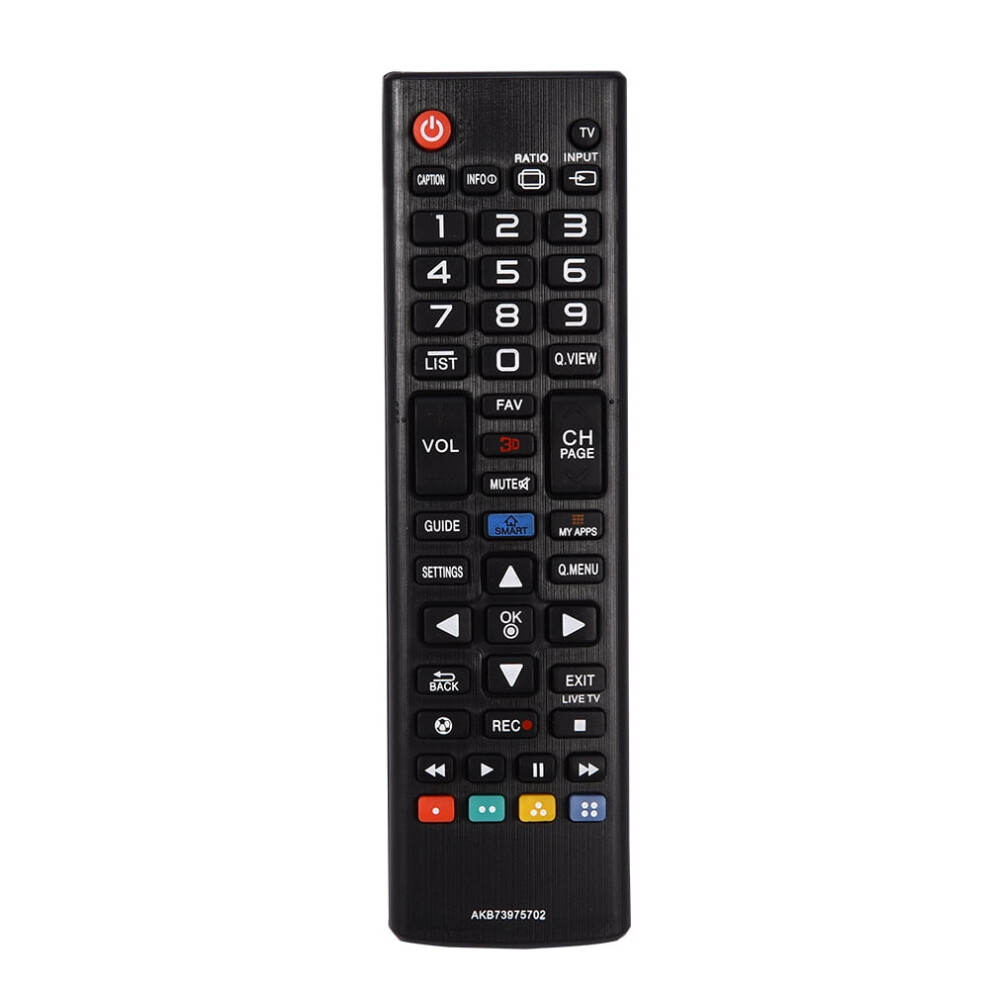 Emoshayoga Replacement Remote Control For Compatible With Lg Akb73975702, Universal Tv Remote Black 9389440829985