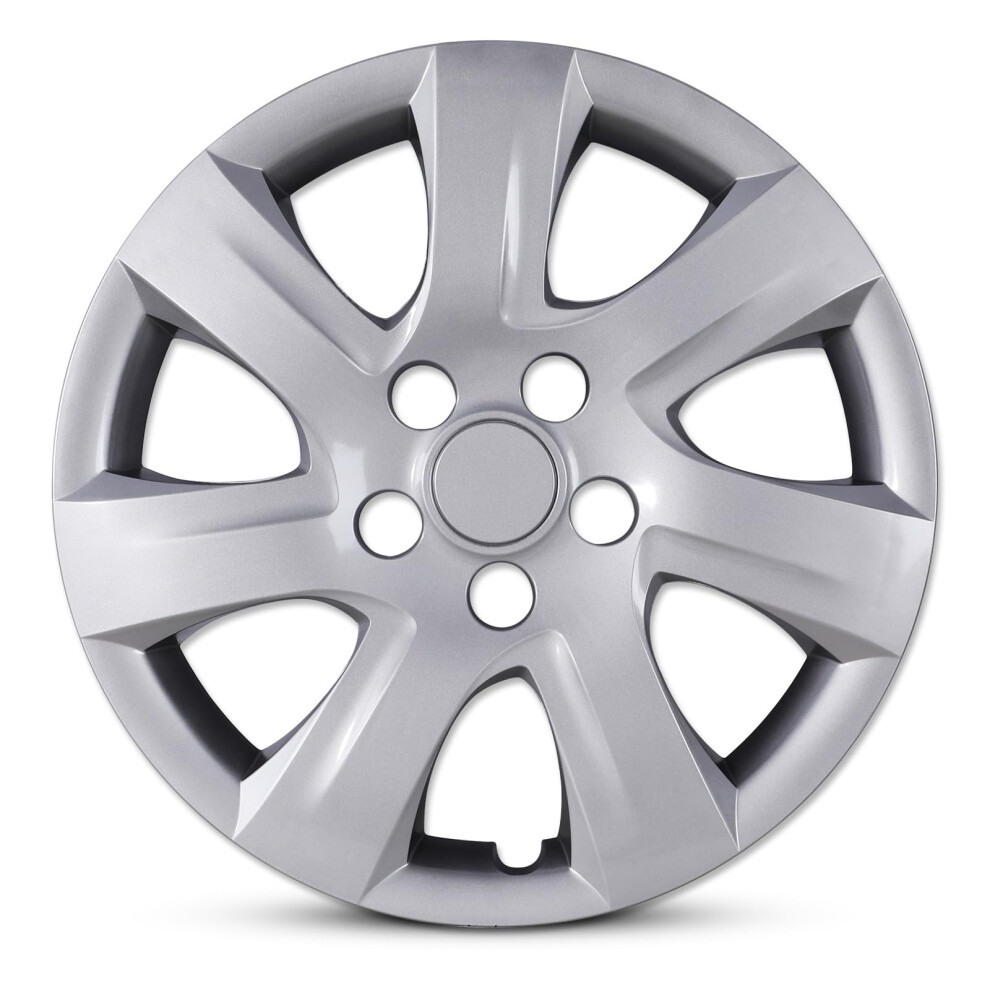 Hubcap 16 Inch Lacquer Wheel Cover For Toyota Camry 20072011 And Hybrid Snapon Silver 9070919158490