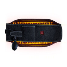 Electrical Heating Pad with Massage Functions for Back Pain Relief Heated Waist Belt Rechargeable Battery Powered Cordless Wearable Wrap for Lumbar