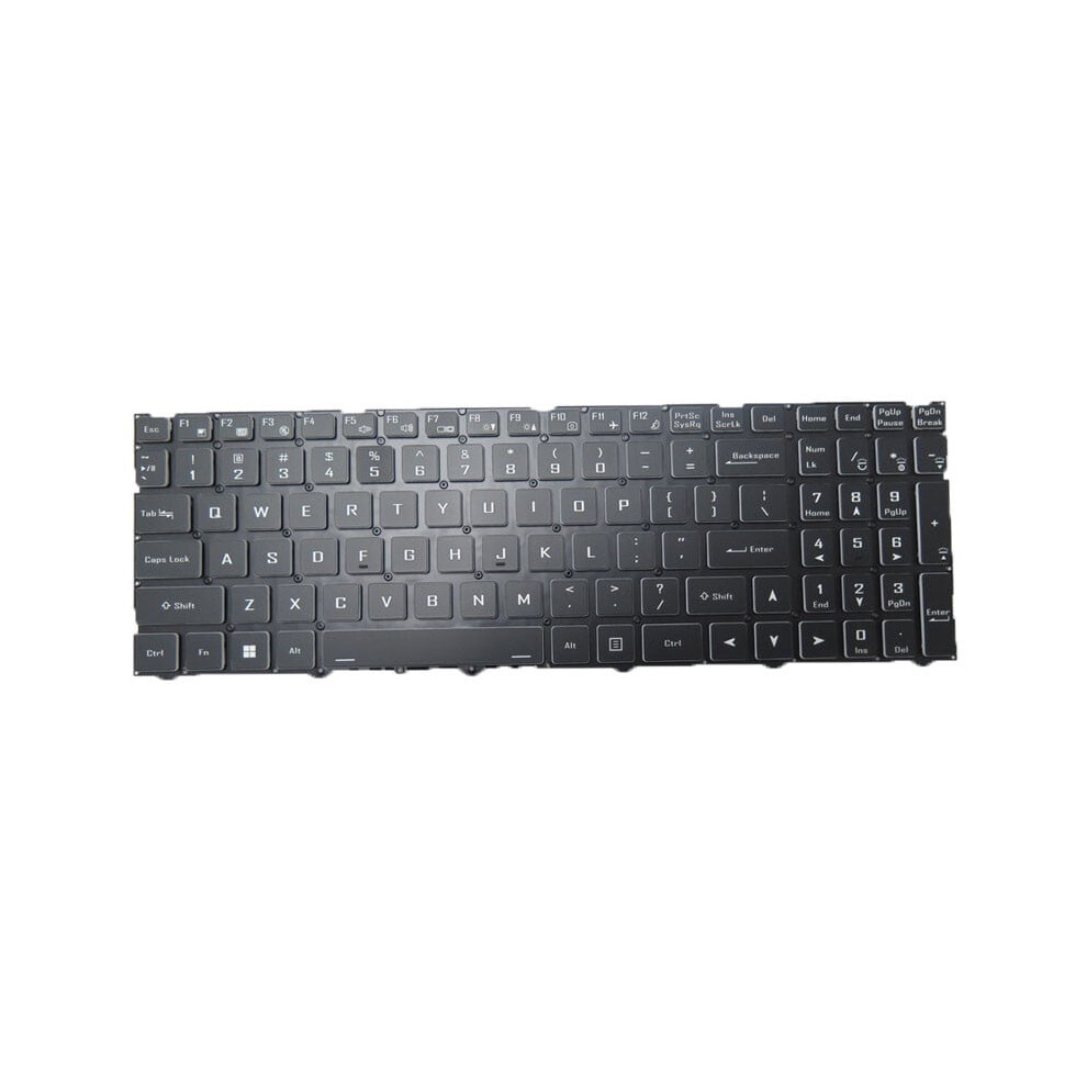 Laptop Replacement No Backlit Paper Keyboard For Gigabyte G5 (2023) G5 Kf Kf5 G5 Mf Mf5 G7 (2023) G7 Kf Mf English Us No Frame New Black 9110895414262
