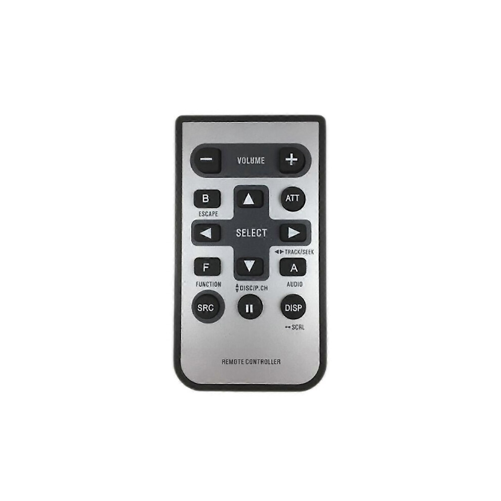 Cxc5719 Remote Control For Pioneer Deh-1100Mp Deh-1900Mp Deh-2000Mp Car Stereo Dvd Av Receiver Player Blacksilver White 9110895414293