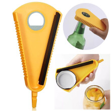 OUSITAID 6-in-1 Jar Opener, Multi-functional Bottle Opener for Children Weak Hand and Seniors with Arthritis