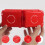 Socket Back Box Case Electrical Outlet Boxes Conjoined Household Plastic Red 4 Pcs 4