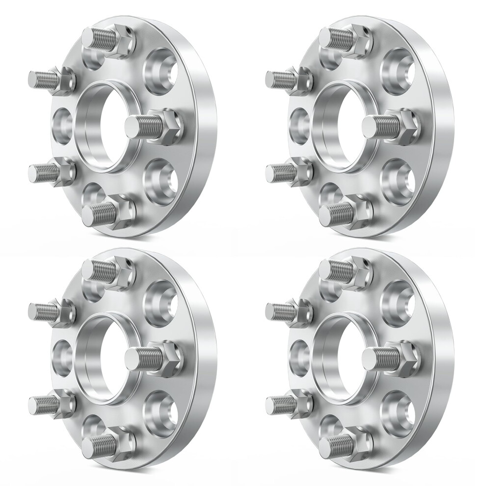 5X120 Hubcentric Wheel Spacers 25Mm Forged Aluminum For Honda Civic Type R Acura Mdx Rlx Tlx 64.1Mm 9070919158728