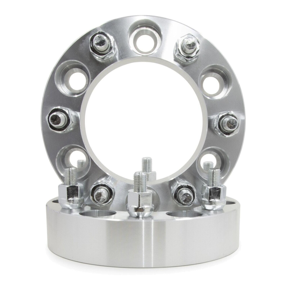 6X5.5 Hub Centric Wheel Spacers 1.25 Inch Billet Aluminum For K1500 Pickup 6 Lug 9070919160882