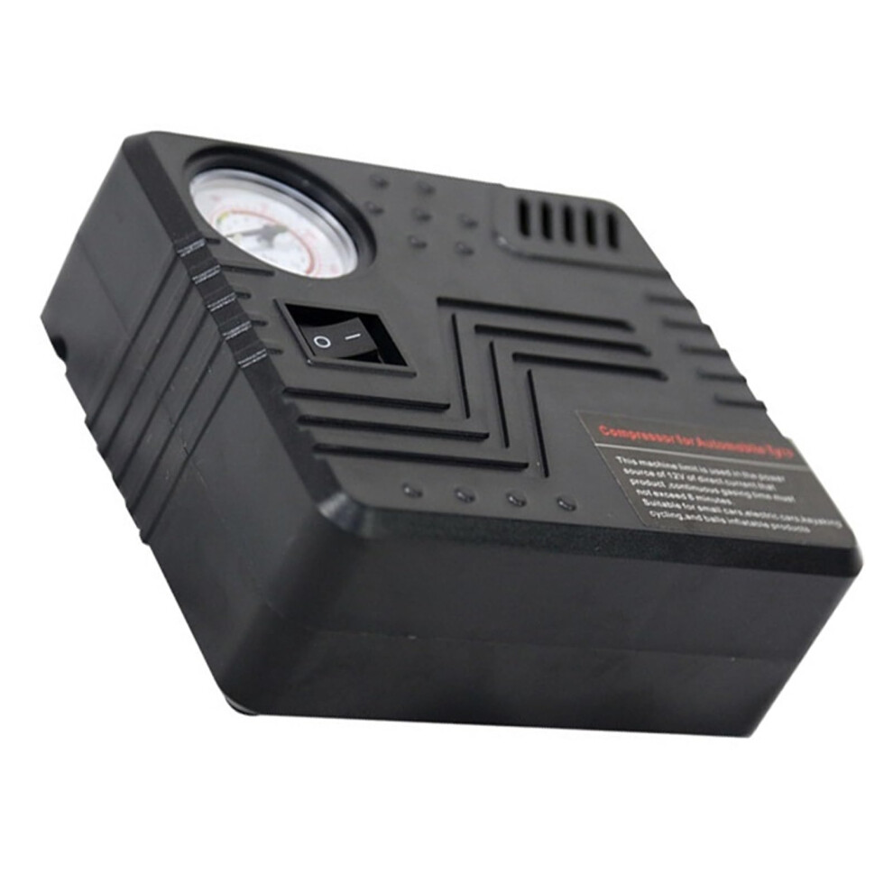 Car Tire Inflator 12V With Gauge, Quick Inflation Portable Air Compressor For Car Tires 9070919160943