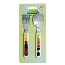 BABBLARNA Cutlery Fork & Spoon multicolor