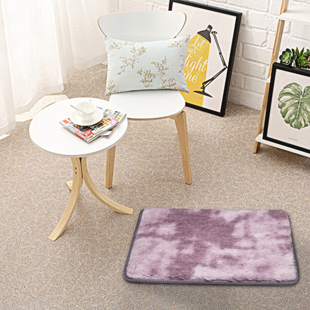 Winysinultra Soft Modern Area Rugs Shaggy Nursery Rug Home Room Plush Carpet Decor Gray/Dark