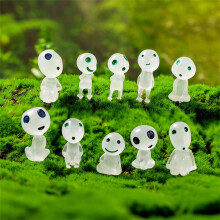 YiFudd 10pcs Luminous Tree Elves Gardening Potted Decoration Accessories