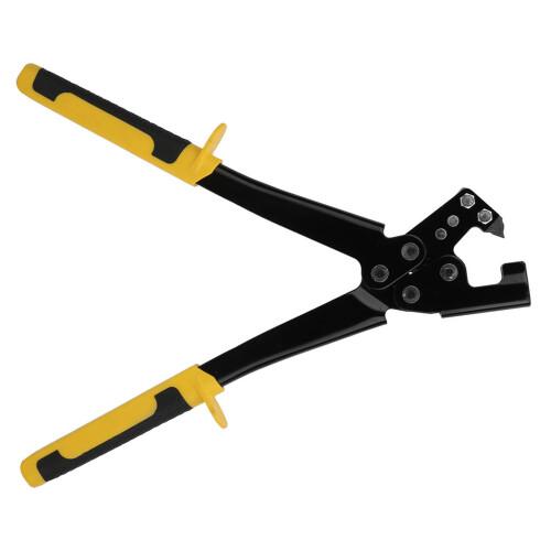Lightweight Stud Crimper With Single Hand Operation And Rectangular Crimp Design, Corrosion Resistant Tool For Ceiling And Partition Building 2