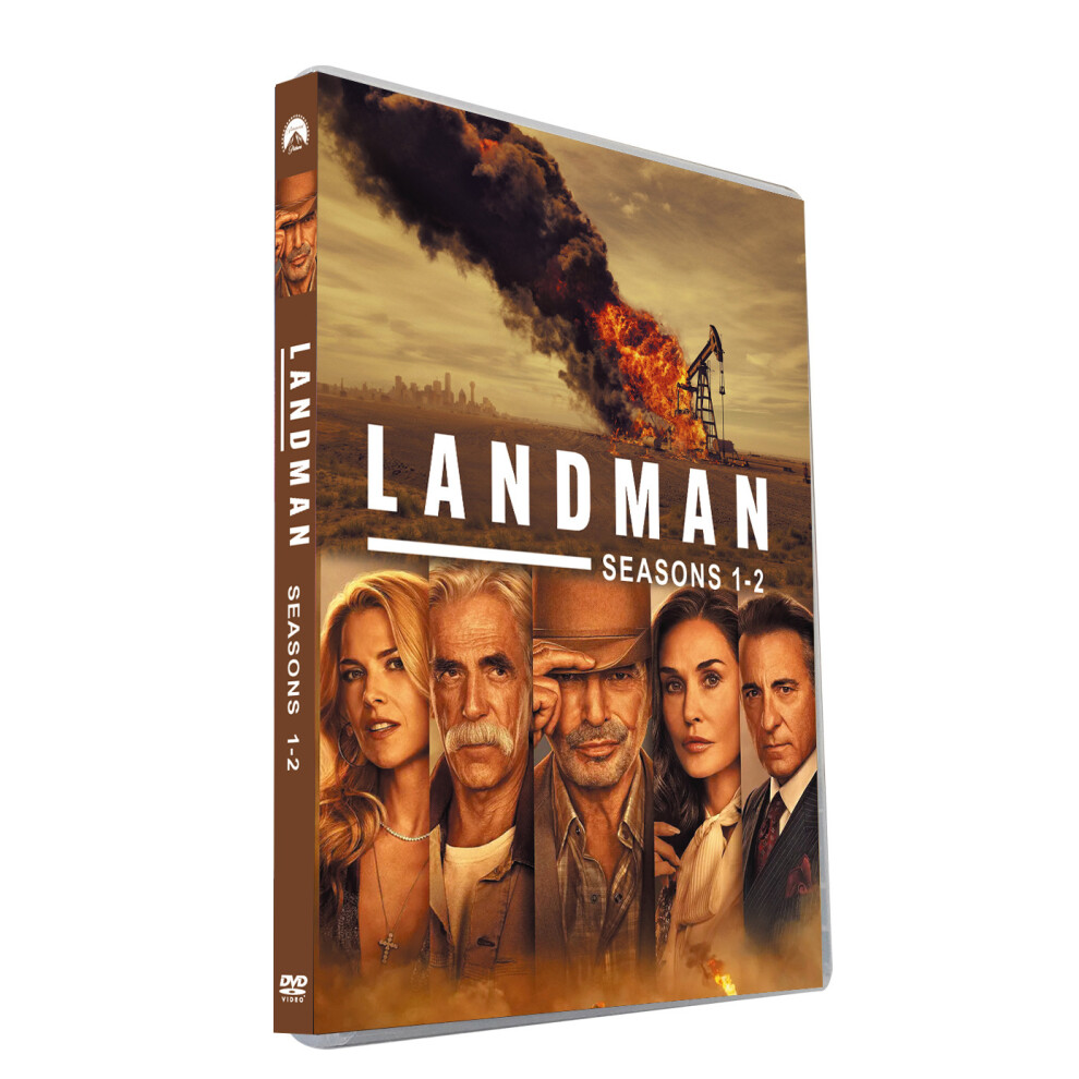 Landman  Season 1-2 Movie Collection DVD(English) Box Set-6 Discs