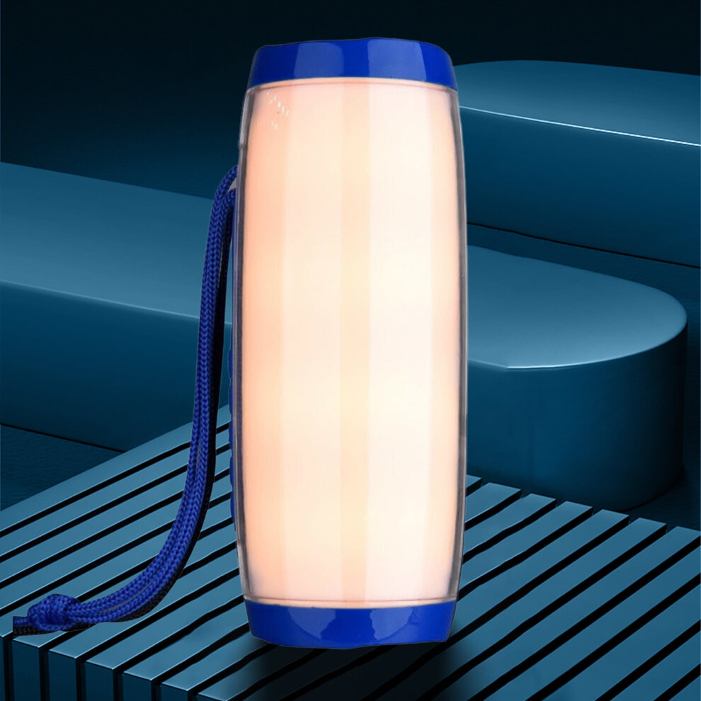 Kayannuo Home Essentials Clearance: Bluetooth Speaker With Led Night Melody & Dazzling Outdoor Subwoofer, - Gifts For Women & Men Light/Blue 9110895418215