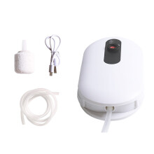 Ruibeauty Rechargeable Live Bait Aerator Pump Fishing Tank Oxygenator Single/Double Tube