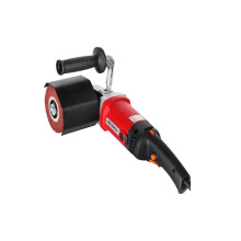 1200W Burnishing Polishing Machine with 4 Wheels, 3000RPM Electric Sander Polisher, 6Speed Adjustable for Metal Finishing