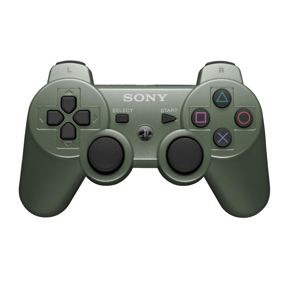 Sony Genuine Ps3 Sixaxis Dualshock 3 Controller Jungle (Playstation 3) Green