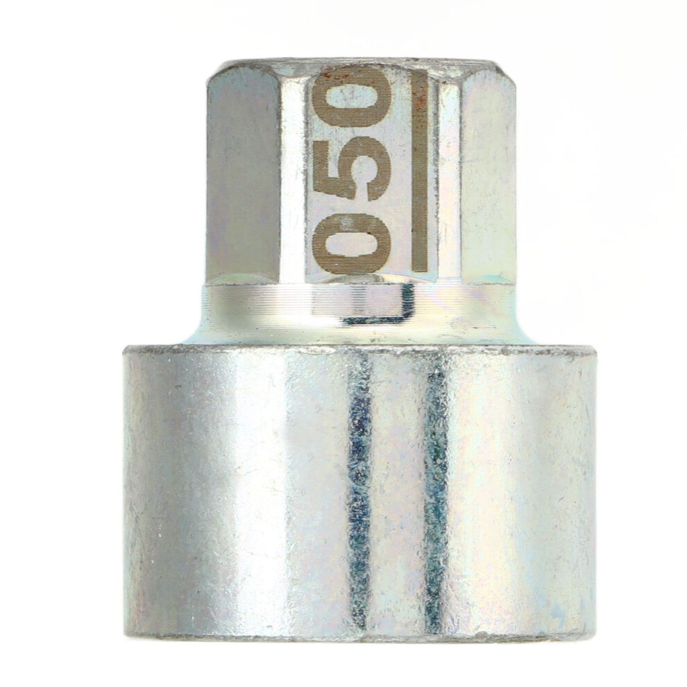 Wheel Lock Key 050 Antitheft Lug Nut Removal Tool Rustproof Metal Socket Replacement For Bmw 9070919162213