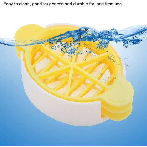 Stainless Steel Egg Slicer with Sharp Blade for Hard Boiled Eggs and Fruit, Kitchen Cutter Tool 2