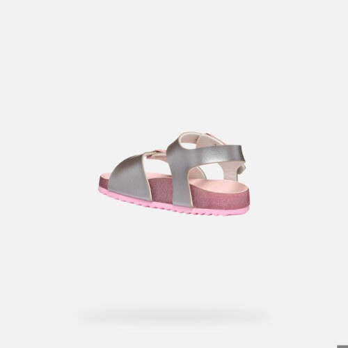 Geox Mädchen Sandalen Geox Adriel I - Silber/Rosa 2