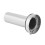 High-Grade 4" Round Exhaust Tip with Removable Sound Silencer 12