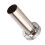 Durable Stainless Steel 85mm Exhaust Tip with Removable Silencer 5